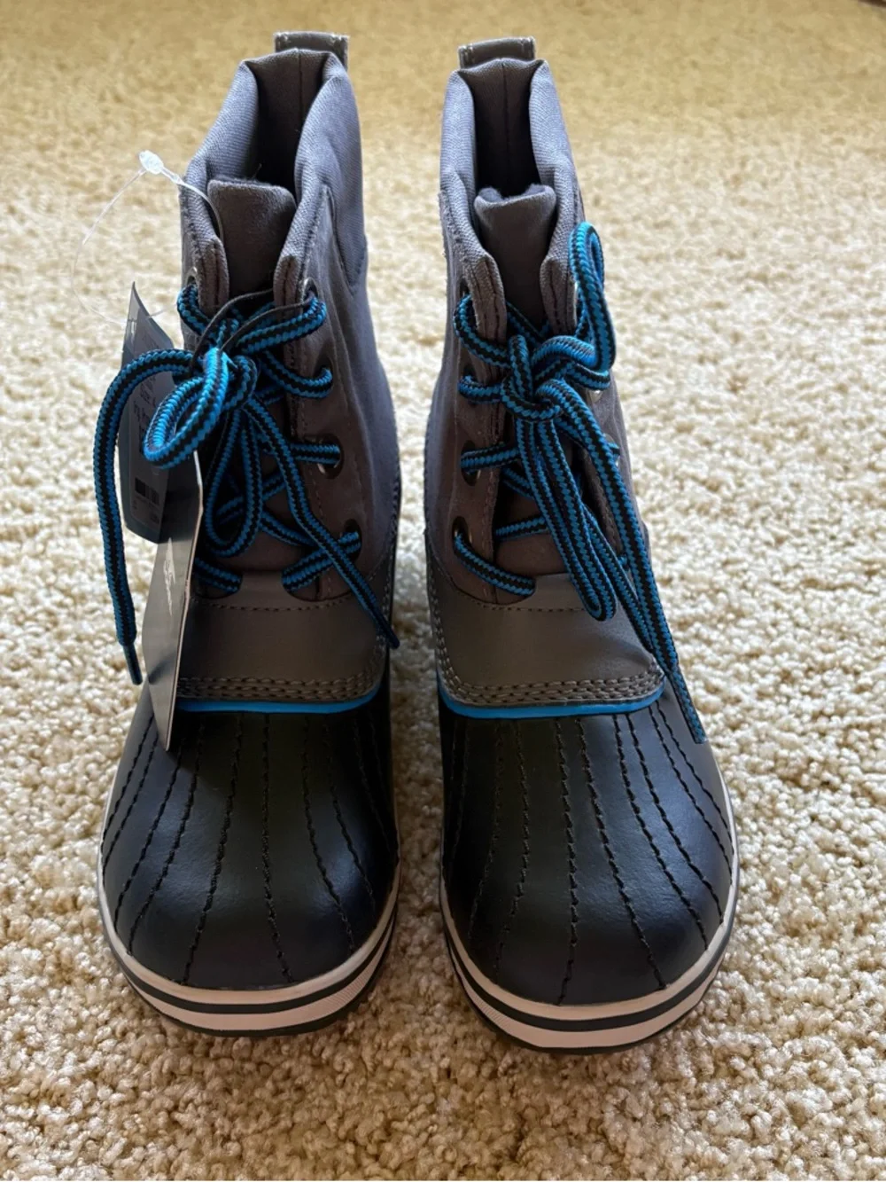 Sorel Slimpack II Lace Winter Boots Youth Size 4 Big‎ Kids Waterproof Duck Boots
